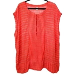 Old Navy Women's Coral Rayon Lightweight Dolman‎ Top